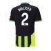 Manchester City Kyle Walker #2 Venkovní Dres 2024-25 Krátkým Rukávem